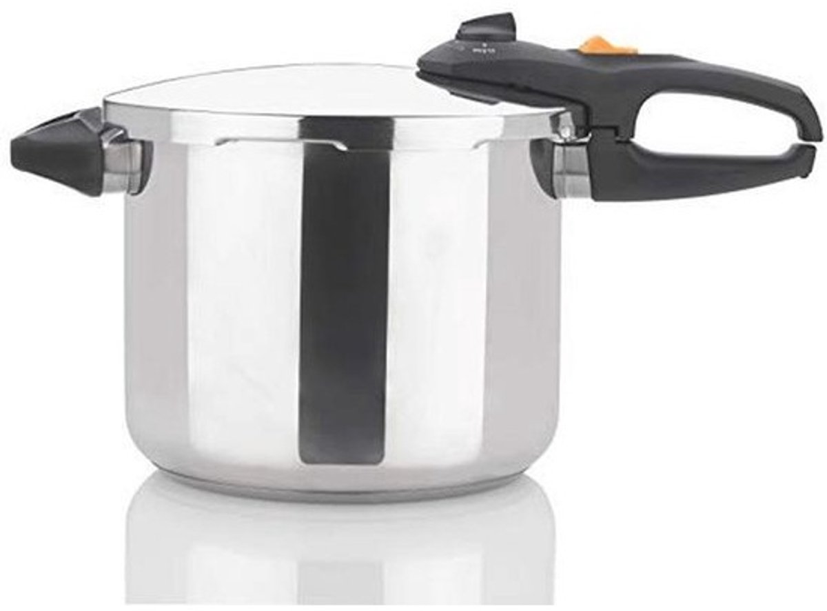 Duo Multi-Setting Snelkookpan & Canner met Digitaal Kookboek en Stoomboot Mand - 10 Quart Capaciteit