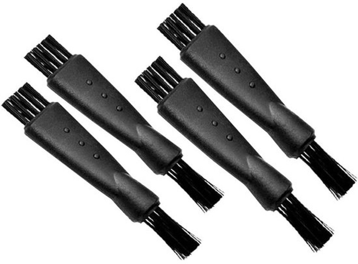 Scheeraccessoires Set - Reinigingsborstels Trimmers - Persoonlijke Verzorging - Dubbelzijdig Ontwerp - 4 Stuks