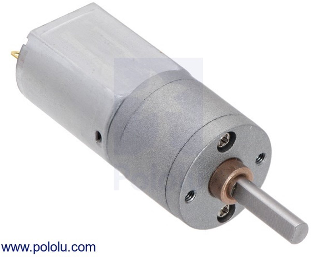 25:1 Metal Gearmotor 20Dx41L mm 12V CB Pololu 3474