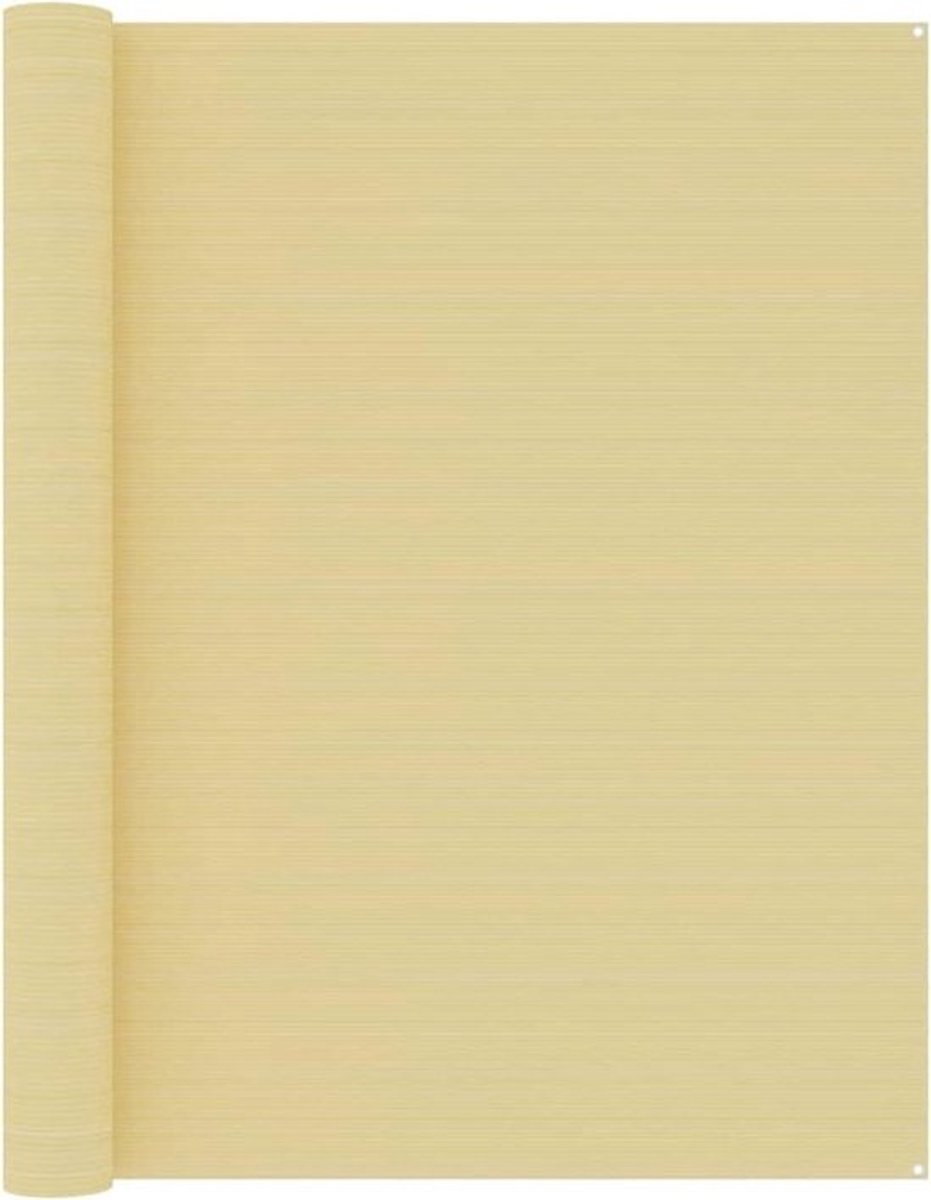 Voortenttapijt Campingtapijt 250x400 cm Beige - Ademend en Sneldrogend Grondzeil