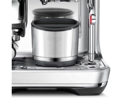 Uitklopbak voor Espresso Kaffepucks - Opslag tot 10 Stuks - Zwart RVS