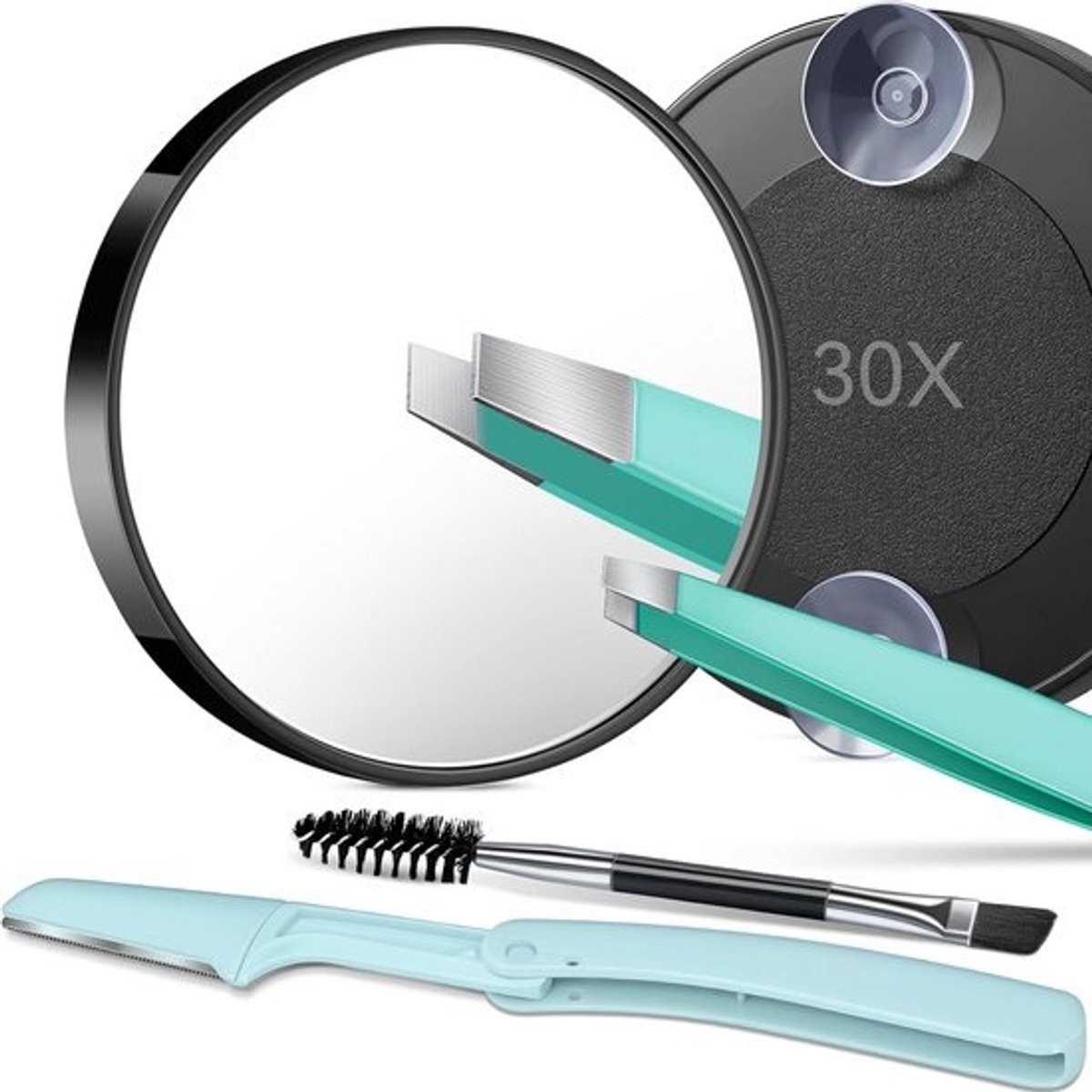 Vergrotingsspiegel 30x voor Gedetailleerde Make-up en Scheren