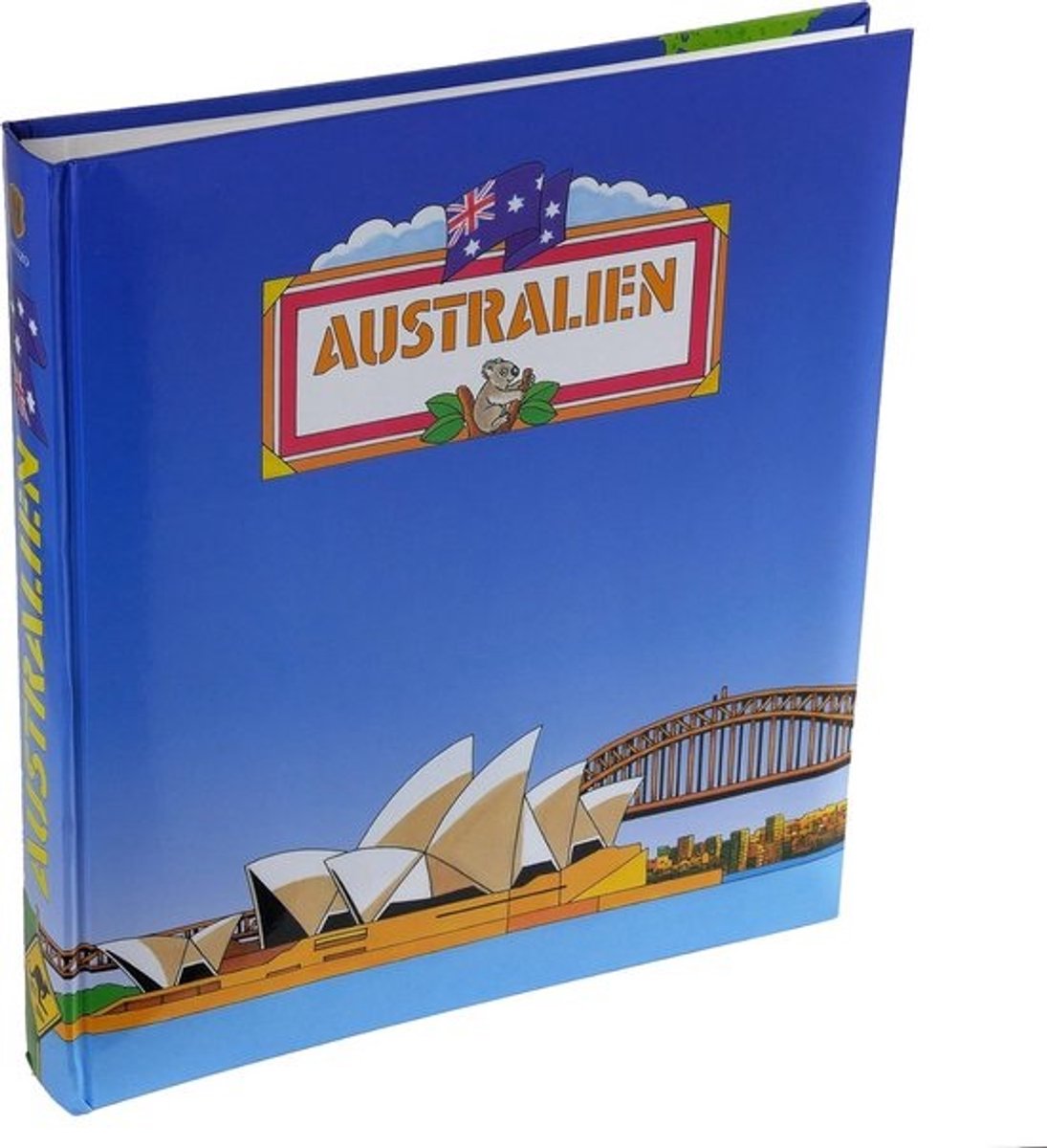 Fotoalbum Australie Blauw – Vakantiealbum met Thematische Omslag
