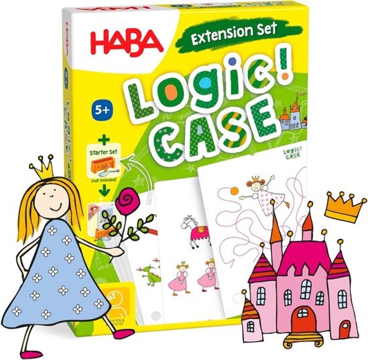 Raadselspel LogiCASE voor Prinsessen – Puzzels Oplossen voor Kinderen 5 Jaar en Ouder