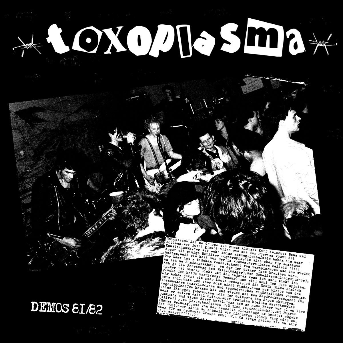 Toxoplasma - Demos 81-82 (LP)
