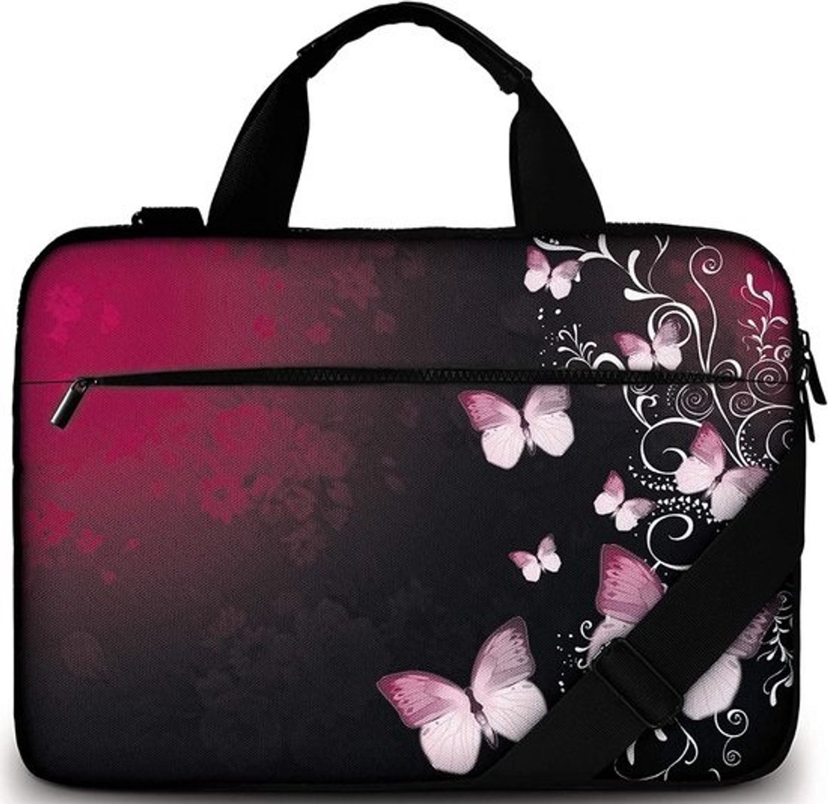 Waterbestendige Laptoptas 15-15,6 inch van Duurzaam Zeildoek met Accessoirevak