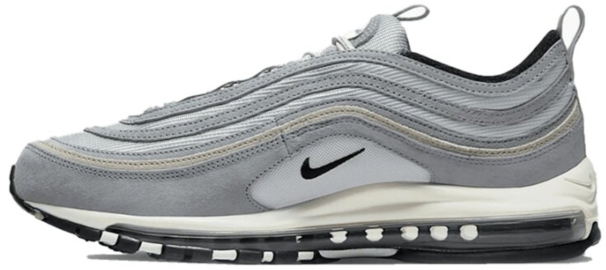 Nike Air Max 97 Herenschoenen 45.5 Smoke /Metallic /Cobblestone/Medium Ash Zilver
