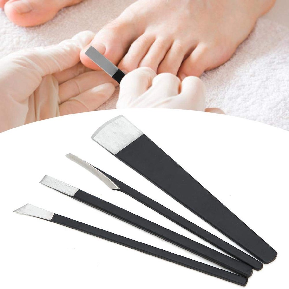 Voet Eelt Remover, Professional Pedicure Knife Set Dead Skin Corn Foot File Rasp, voor het verwijderen van eelt Dead - ShopVlot