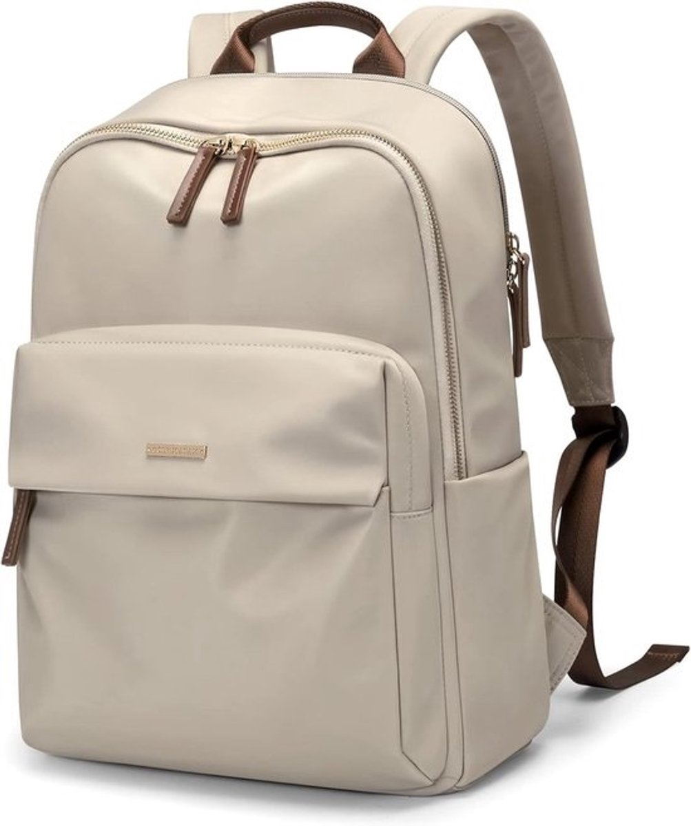 Laptop Rugzak Dames - Geschikt voor 15 Inch Notebook, Casual Dagrugzak voor Werk en Reizen