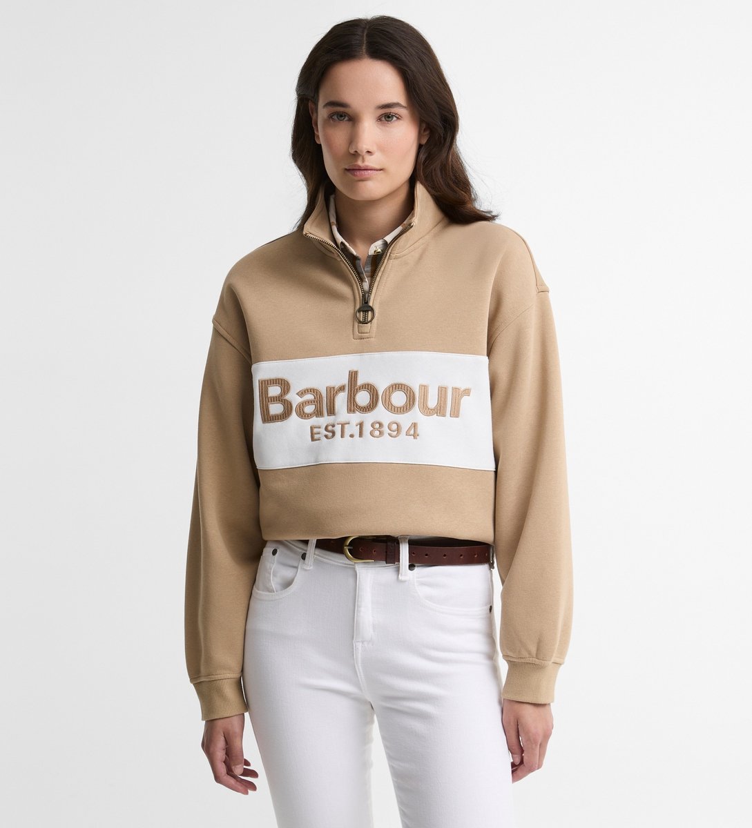 Barbour Zaria Half Zip sweater