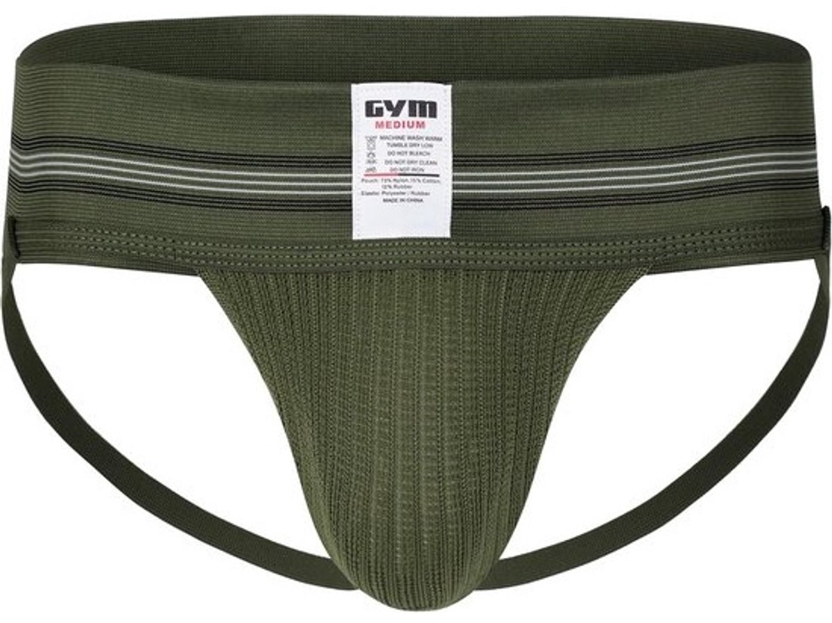 Heren Jockstrap met 3" Tailleband - Klassieke Atletische Steun