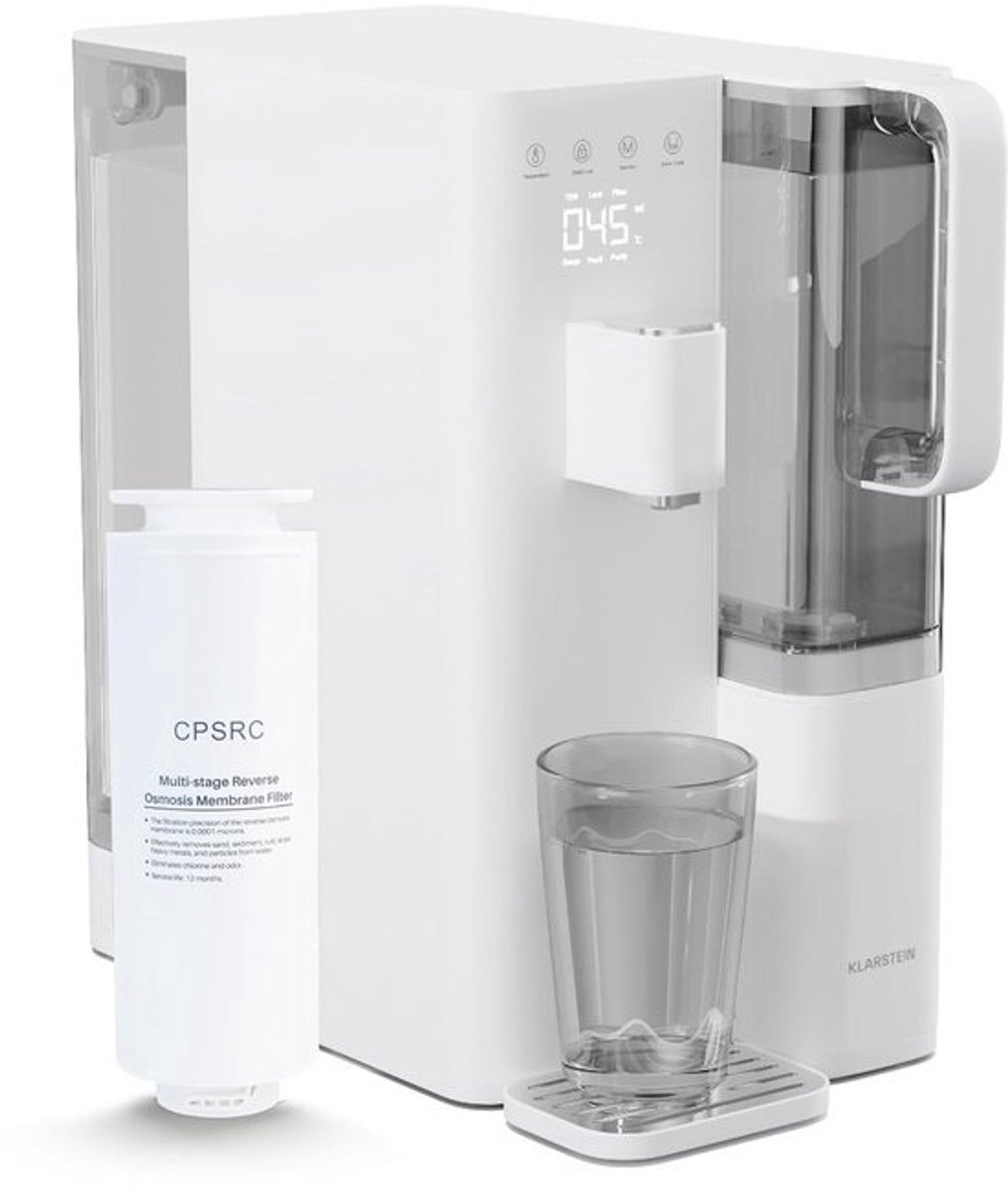 Osmose Waterfilter met Direct Warm Water Dispenser - 5-Fase Zuivering & 5L Tank