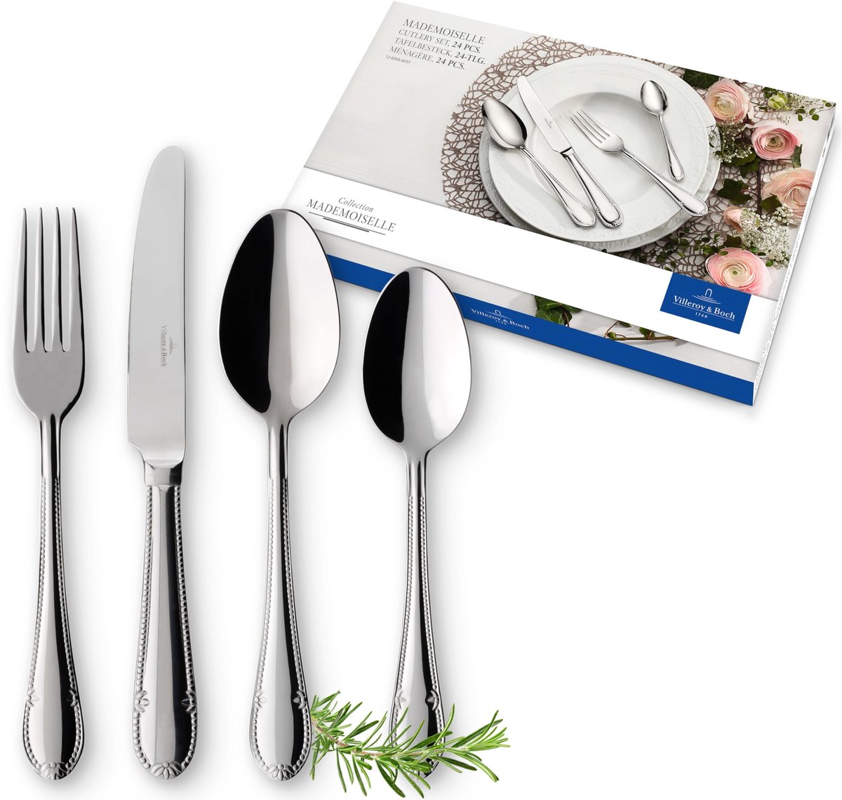 Solidchoice - Bestekcassette 24-delig voor Casual en Formeel Dineren
