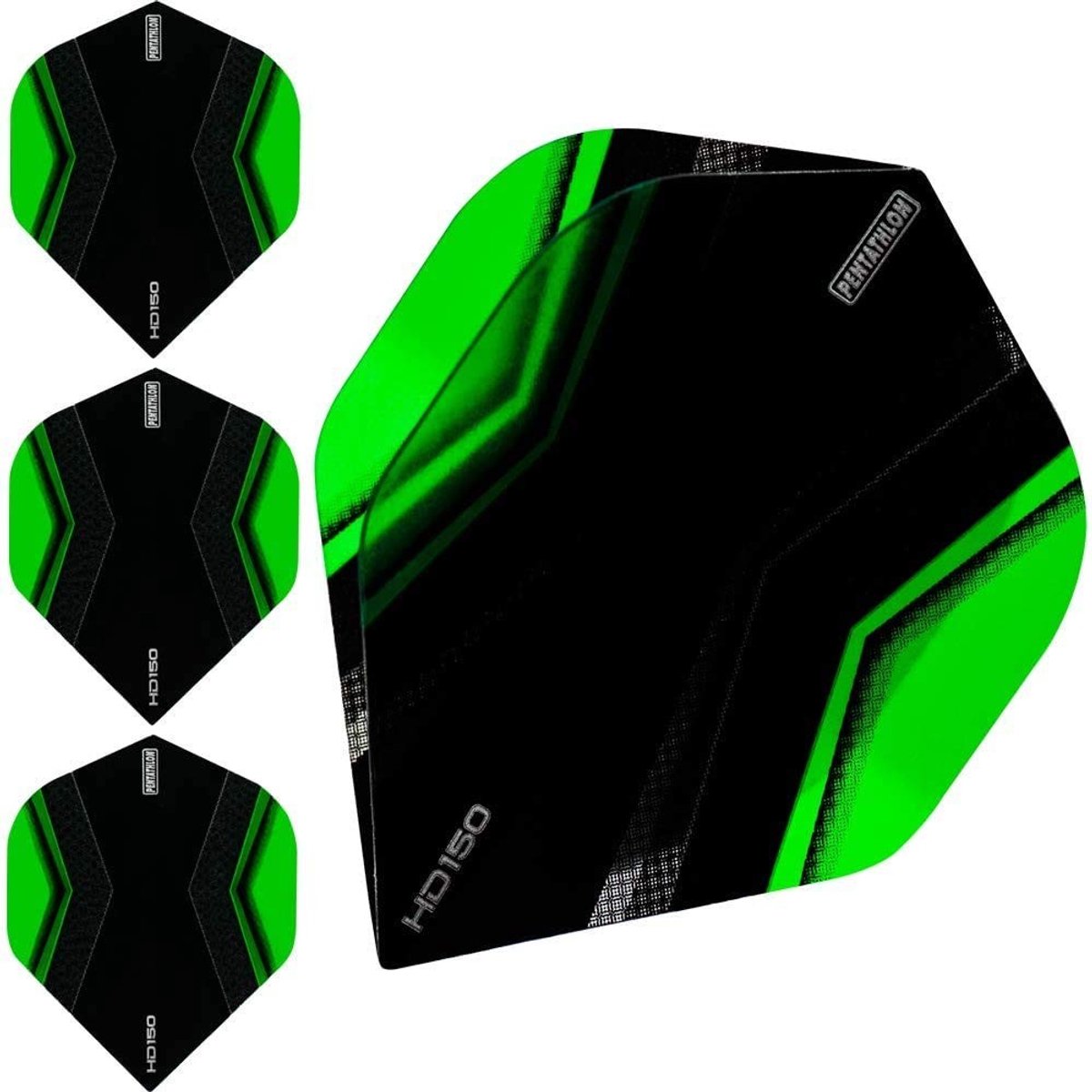Solidchoice - Set van 30 Sterke Dartflights Groen