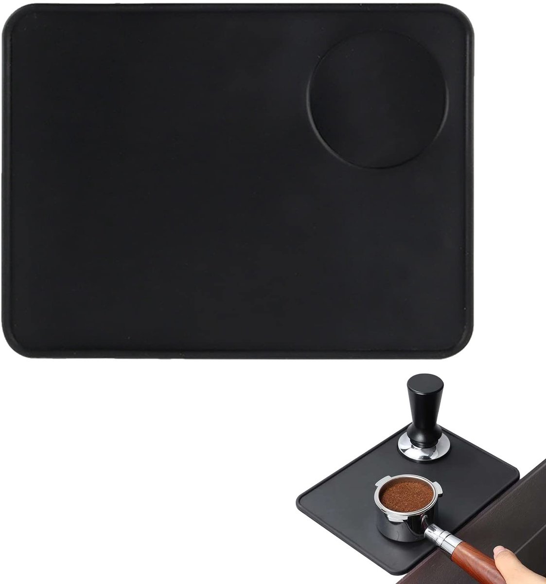 Solidchoice - Silicone Koffietampermat voor Barista Tools