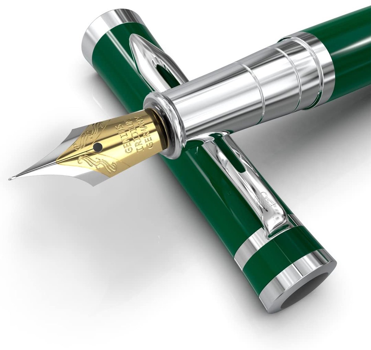 Solidchoice - Vulpen Set in Cadeauverpakking - Racing Green - Perfect voor Kalligrafie