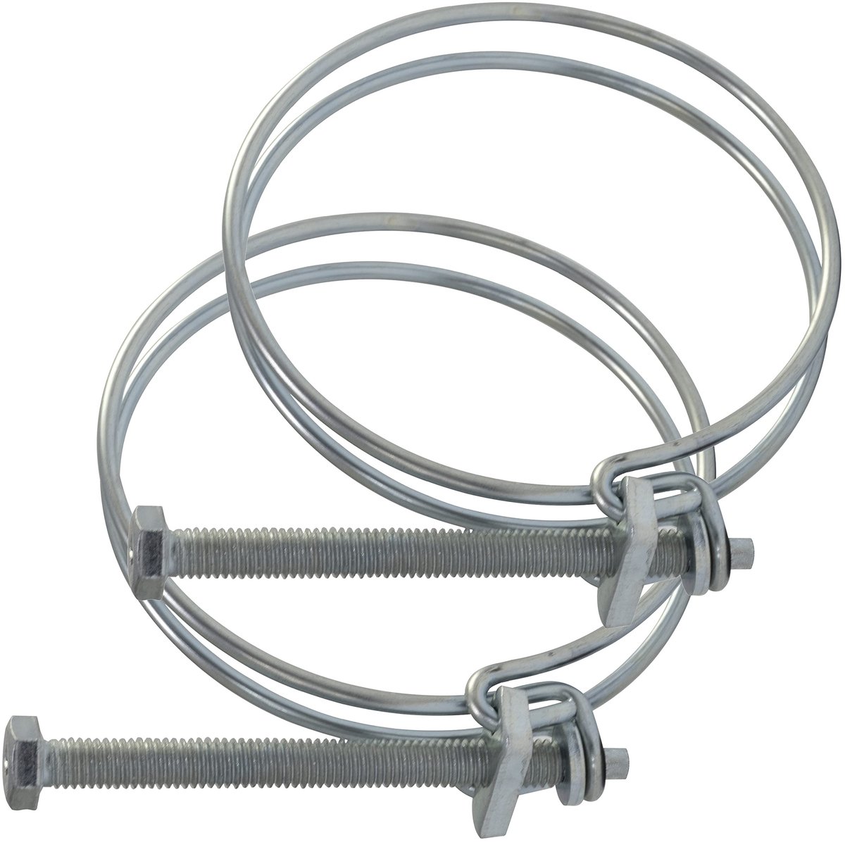 Solidchoice - Set van 2 Dubbele Draadspanners 55.5-62 mm van Staal