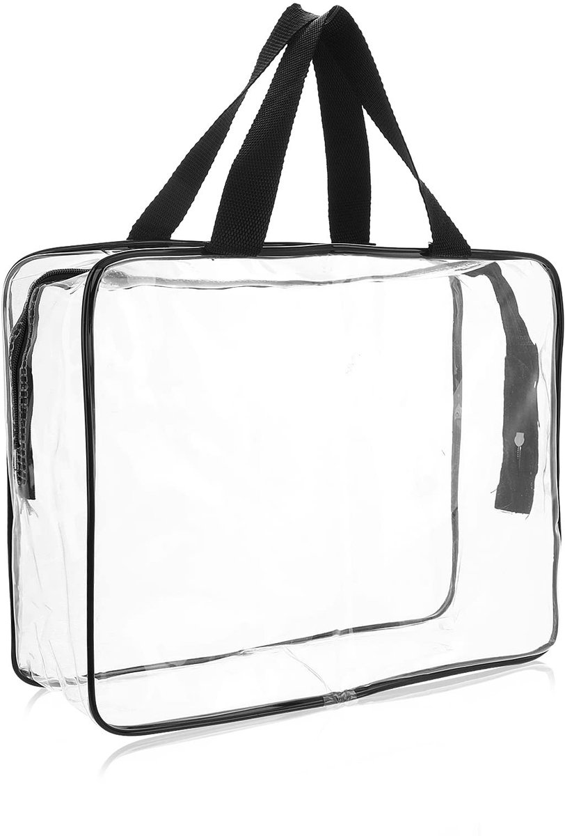 Solidchoice - Transparante Tas voor Cosmetica en Toiletten met Waterproof Functie
