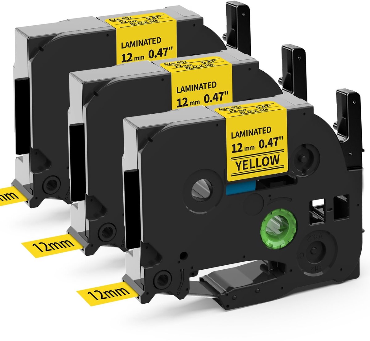 Solidchoice - Compatibele Labeltape voor Brother P-touch 12mm x 8m