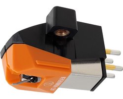 Solidchoice - Dual Moving Magnet Cartridge met Elliptische Stylus - Zwart/Oranje