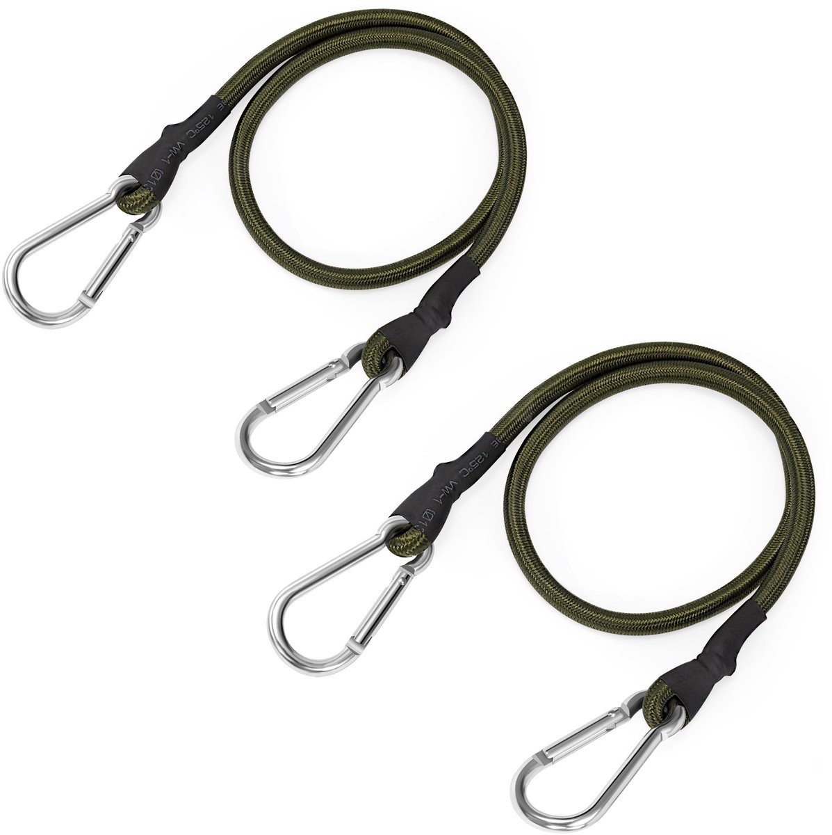 Solidchoice - Bungee Riemen met Carabiner voor Diverse Toepassingen