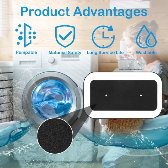 Solidchoice - Set van 4 Filters voor Hoover en Candy Warmtepompdroger