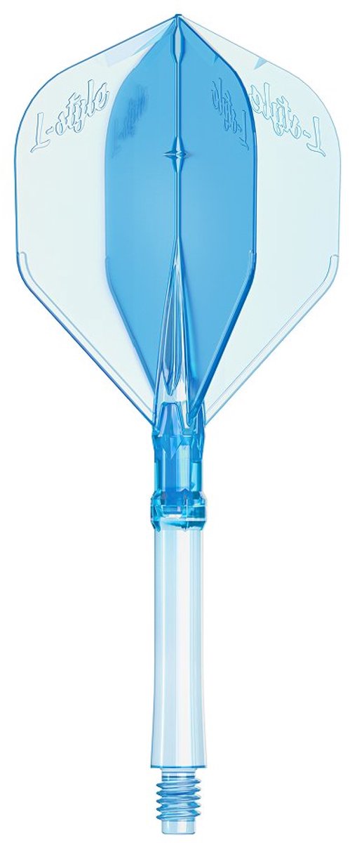 L-Style L-System L1 Clear Blue - Dart Flights van L-Style — afbeelding 2