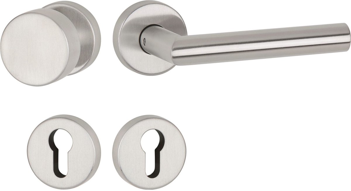 Drückergrt.Basic 02 VA 60 VA ma Verstek PZ DIN L/R fl.D/K 30 TECWERK