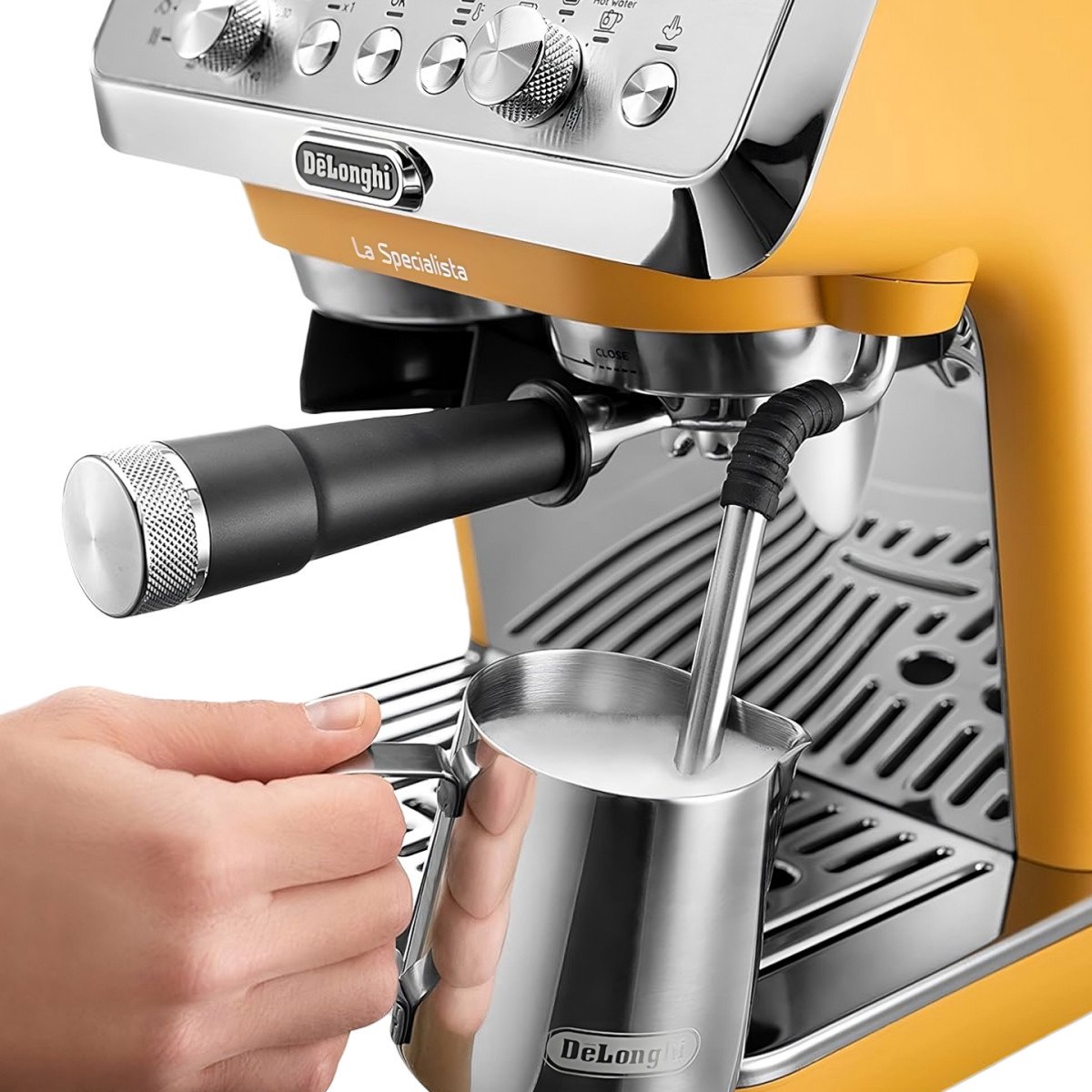 DeLonghi La Specialista Arte EC9155.YE Espresso machine met molen - Geel