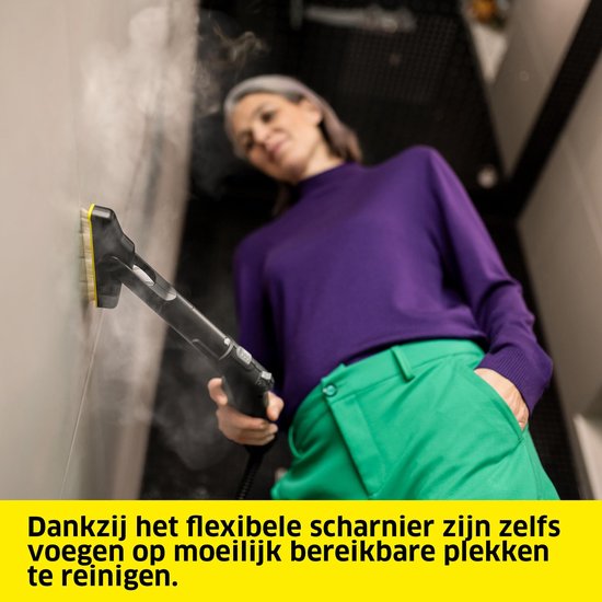 Solidchoice - XXL Voegenborstel met Flexibel Scharnier voor Stoomreinigers van Solidchoice — afbeelding 2