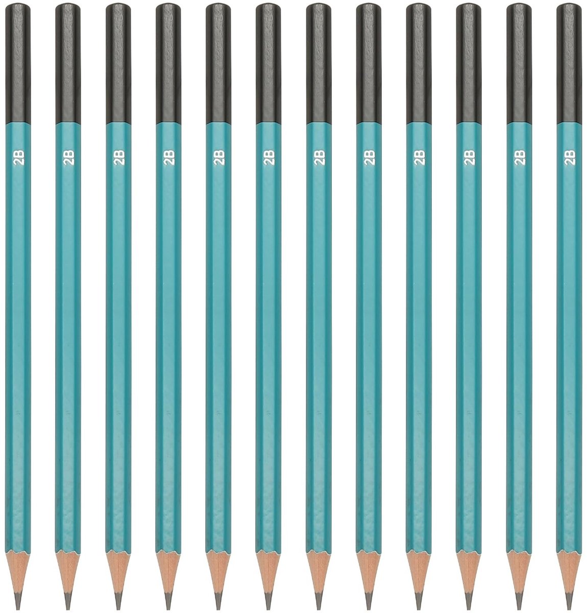 Solidchoice - Set van 12 Schetspotloden voor Kunstenaars en Ontwerpers