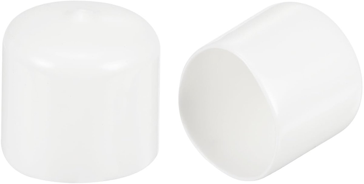 Solidchoice - 8 Stuks Rubber End Caps voor Bescherming van Pijpen