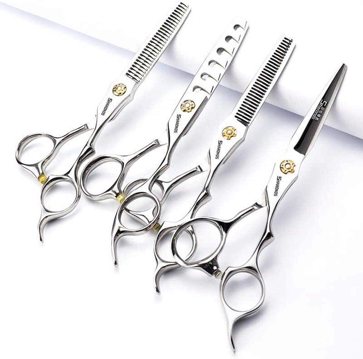 Pet Shop 6/6.5/7.5 Inch Stainless Steel Scissors for Dog Cat Styling Beauty Scissors (6 Inches) - ShopVlot
