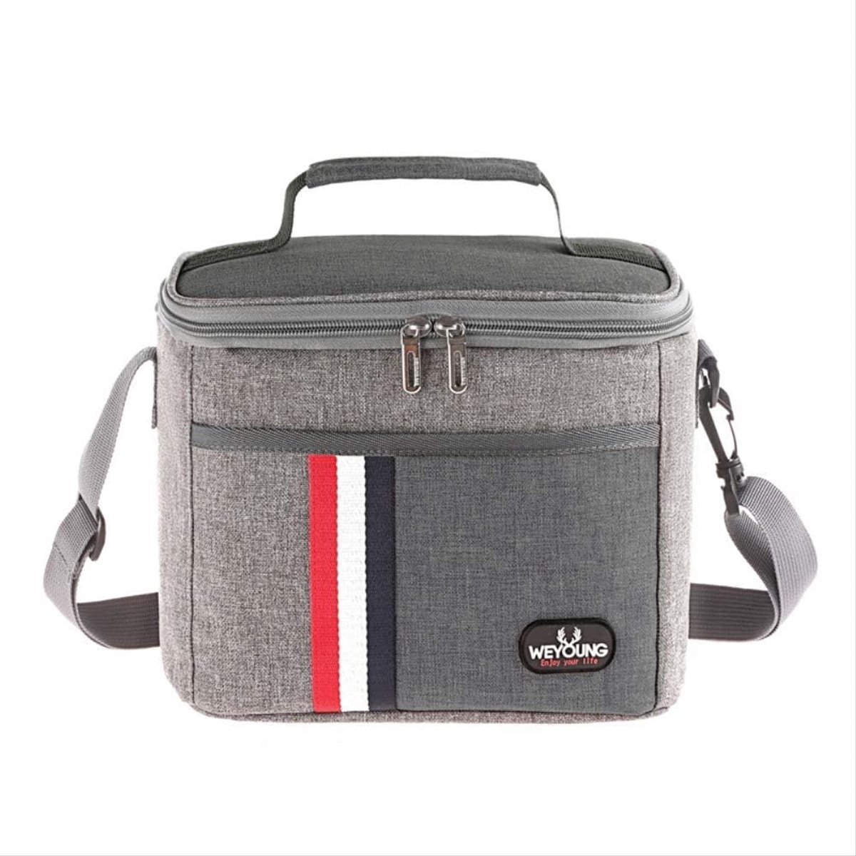 Lunchbox / Lunchbox, geïsoleerd, groot, geïsoleerd, 24 x 17 x 20 cm, rugzak Freezer - ShopVlot