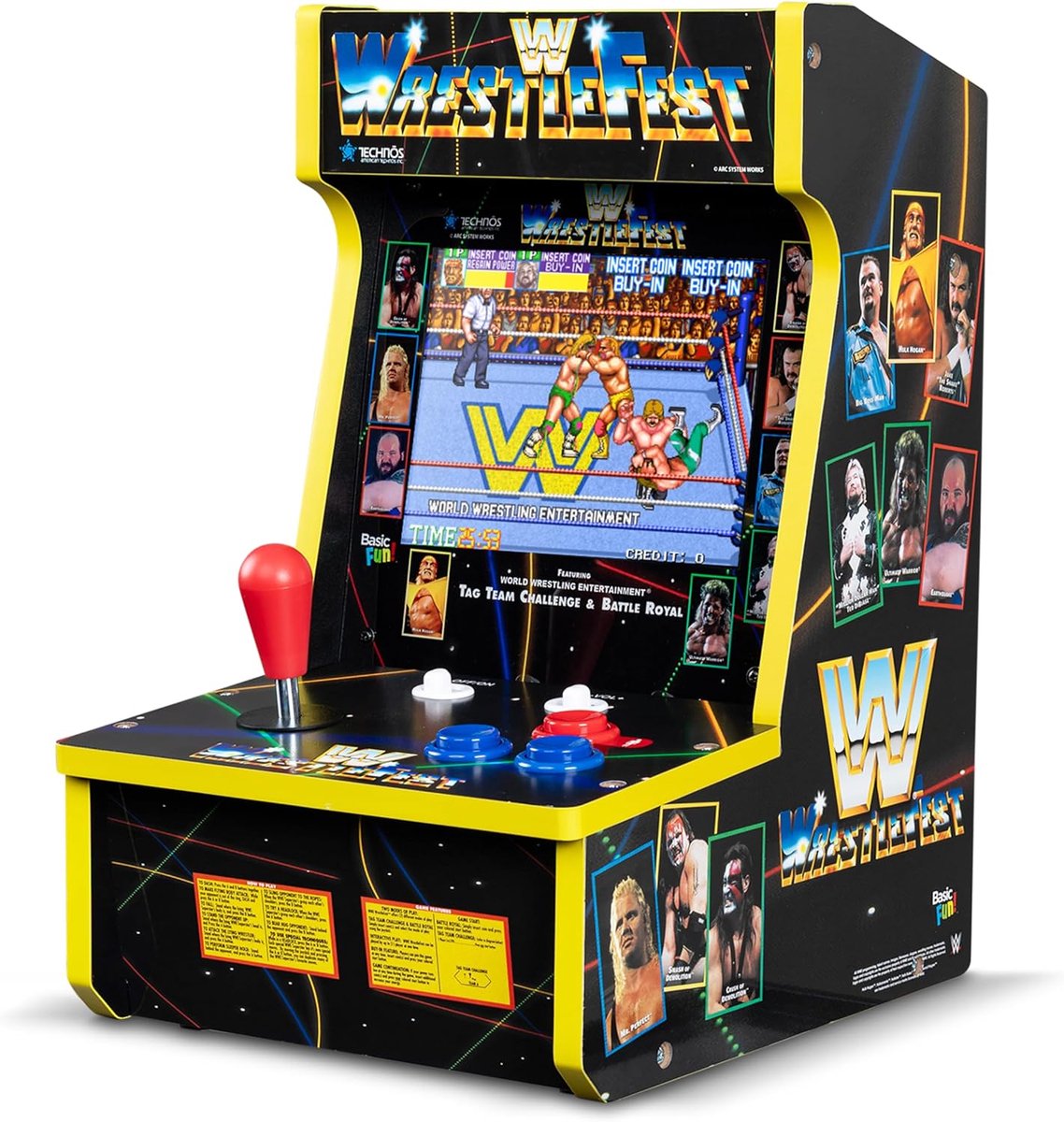 Basic Fun WW WRESTLEFEST COUNTER ARCADE - ShopVlot