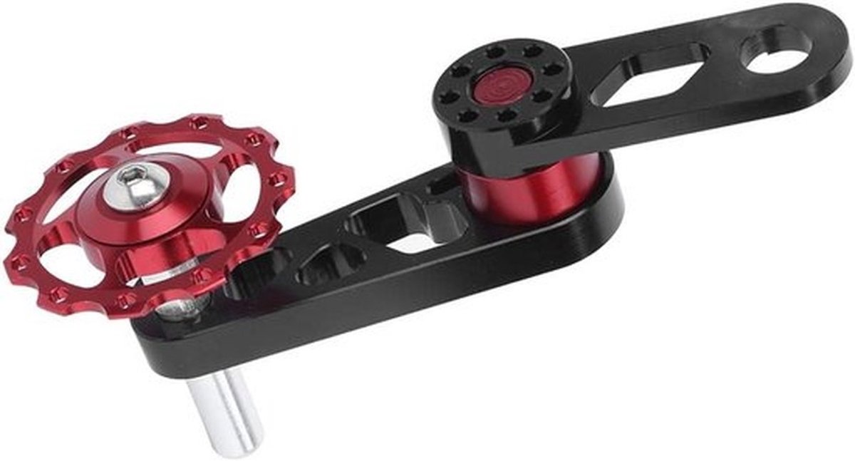 Fiets Kettingspanner van Aluminium Legering, Tandwiel Stabilizer voor Achterderailleur van Vouwfiets, Verbeter de Prestaties en Duurzaamheid