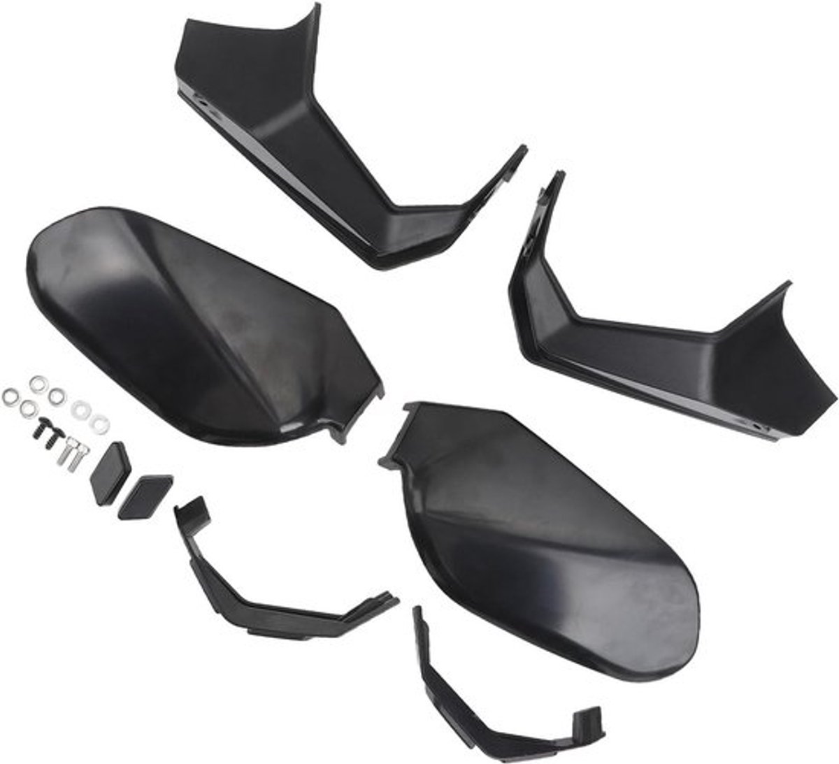 Robuuste Handwindscherm-set voor ATV - Impactbestendige Handbescherming voor Ryker 600 en 900 Rally Sport, Geschikt voor Offroad Gebruik