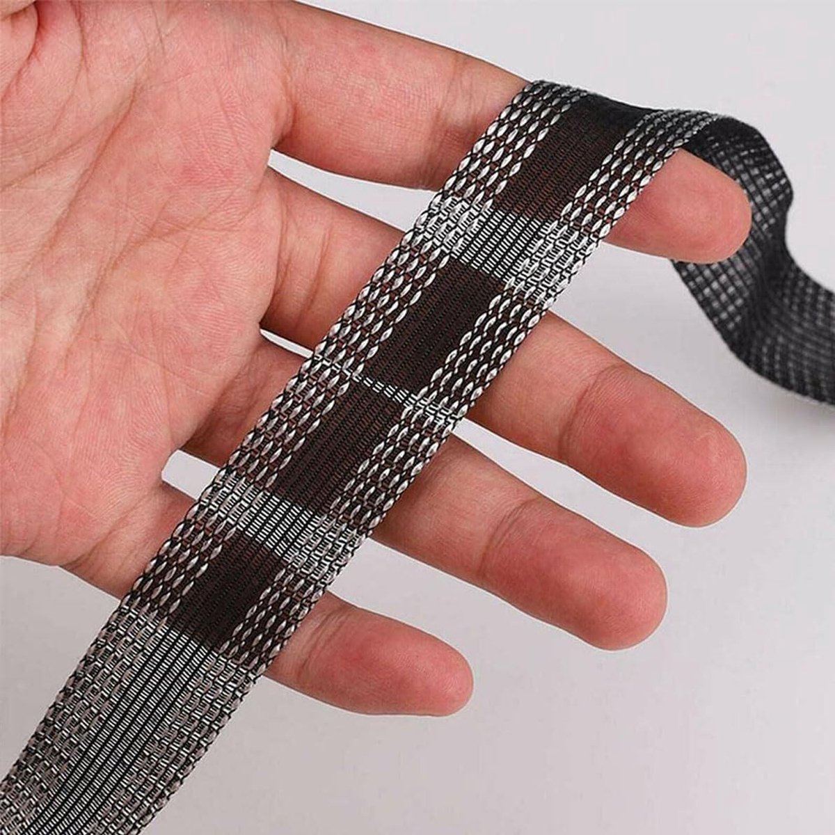 COVREO Gordijn reparatietape 5 m x 2,5 cm multicolor polyester, wasbaar
