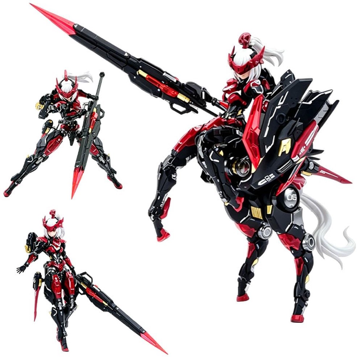 Solidchoice - Fighter Armor Anime Beweegbare Actie Figuur 19CM | Shadow-Yefuna