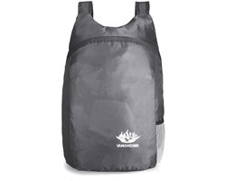 Ultralichte, opvouwbare en waterdichte reisrugzak — Unisex wandelrugzak — Waterdichte rugzak — Grote inhoud — Geschikt voor kamperen, wandelen en fietsen — 30 x 41 x 11 cm