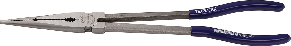 Montagetang L.280mm gepol.Kunststof-coating rechte bek TECWERK