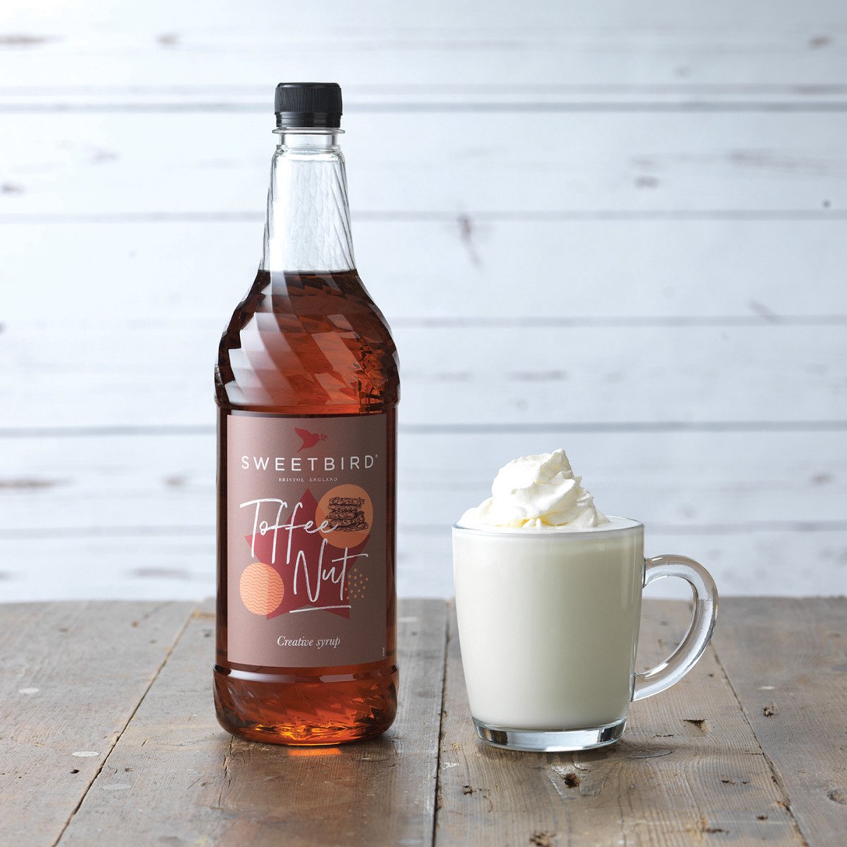 Koffiesiroop Sweetbird Toffee Nut, 1 l