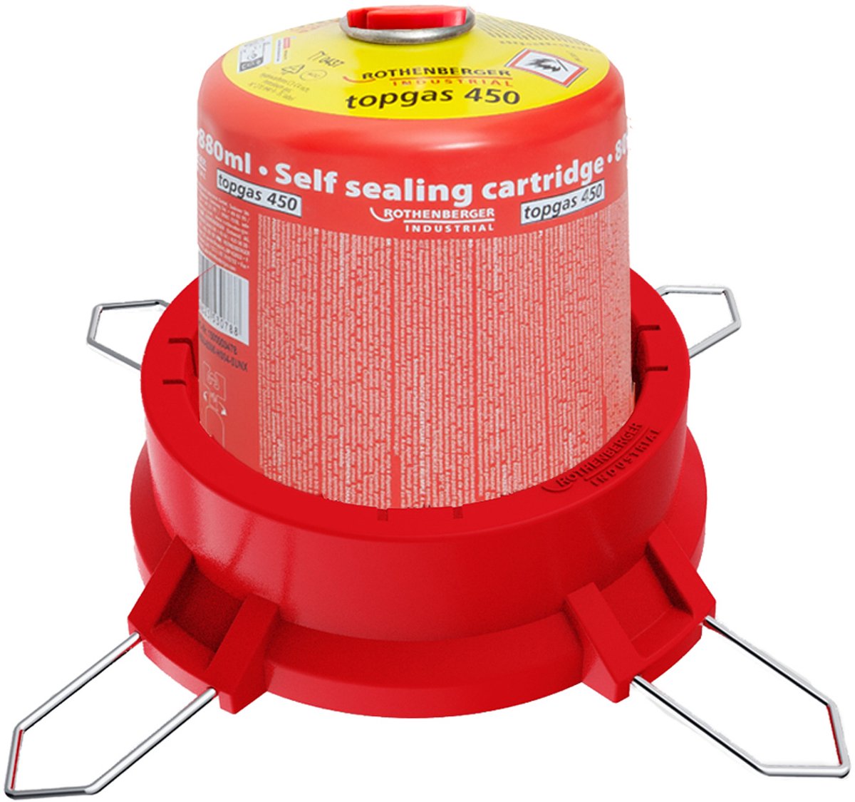 ROTHENBERGER Industrial Standvoet Cartouchestandaard voor gascartouche | 170 g licht - 1500005268