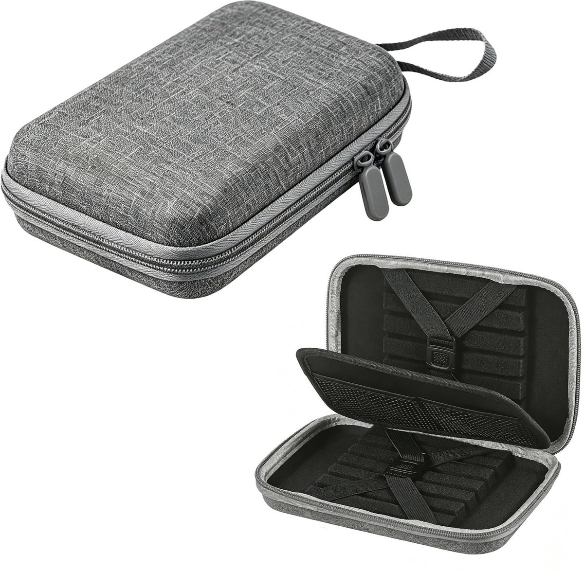 Solidchoice - Dubbelzijdige Darts Tas met Handvat voor 12 Darts