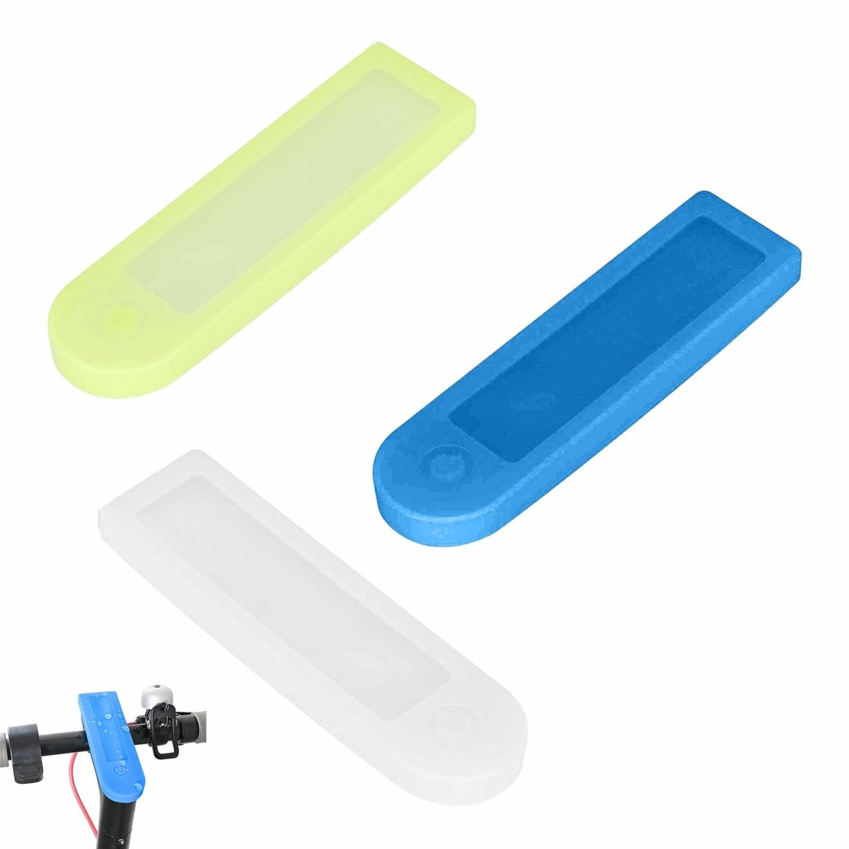 Solidchoice - 3 Stuks Waterdichte Regenhoezen voor Scooter Display