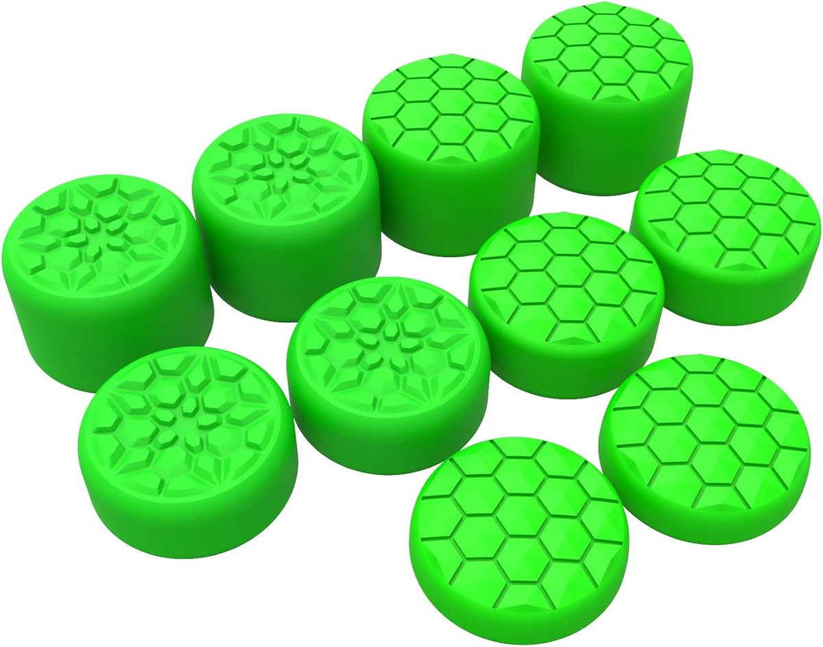 PlayVital Ergonomic Thumb Grip Caps for Steam Deck LCD & OLED, for PS Portal Remote Player - ShopVlot