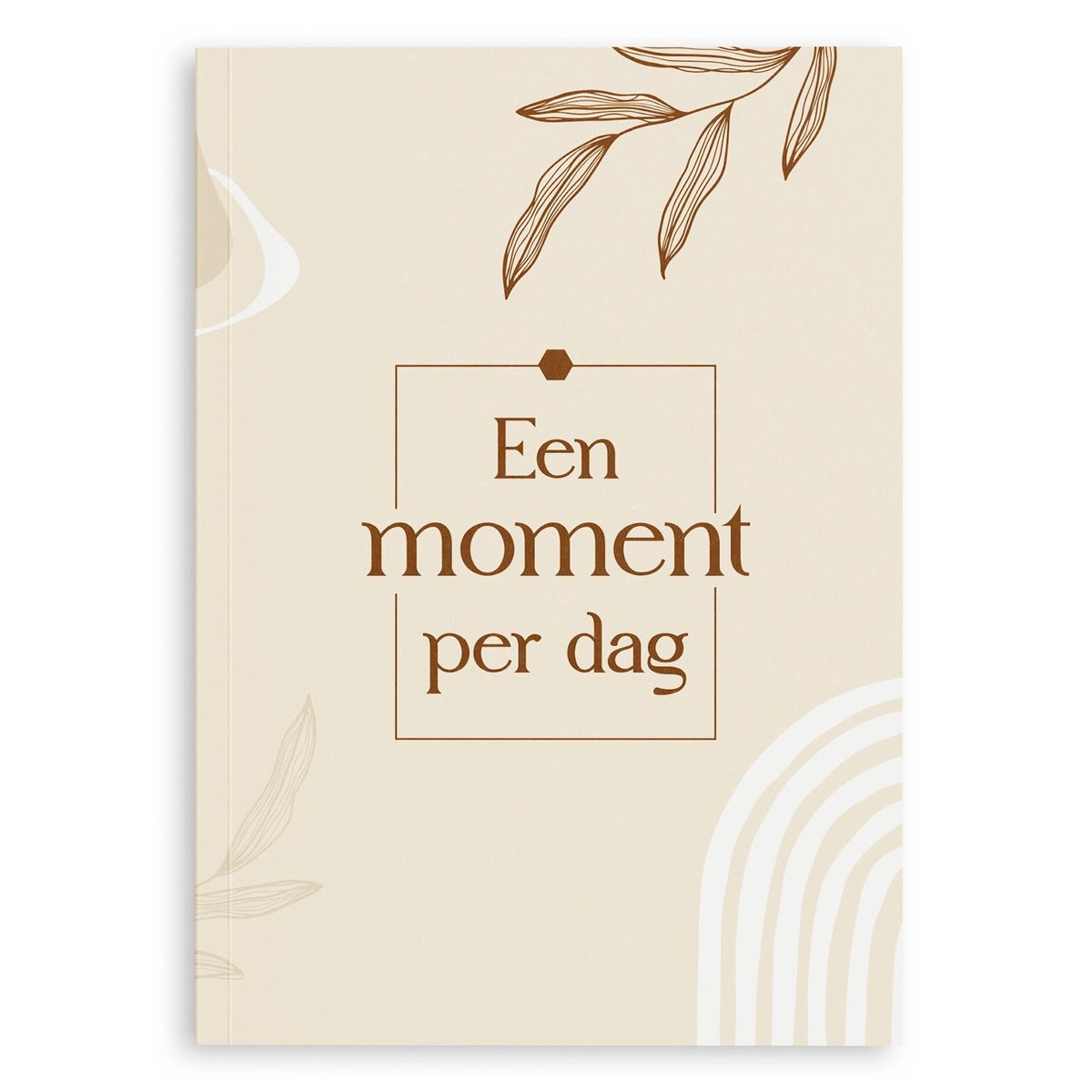 Fyllbooks Een moment per dag dagboek - Crème