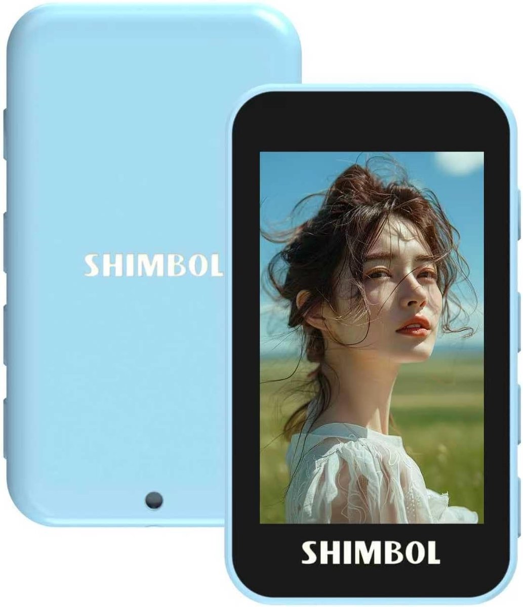 Mini Selfie Monitor 2.2 Inch Draadloze Achteruitkijkcamera voor iPhone en Android met 3 uur Batterijduur, Ideaal voor Selfies en Vlogs