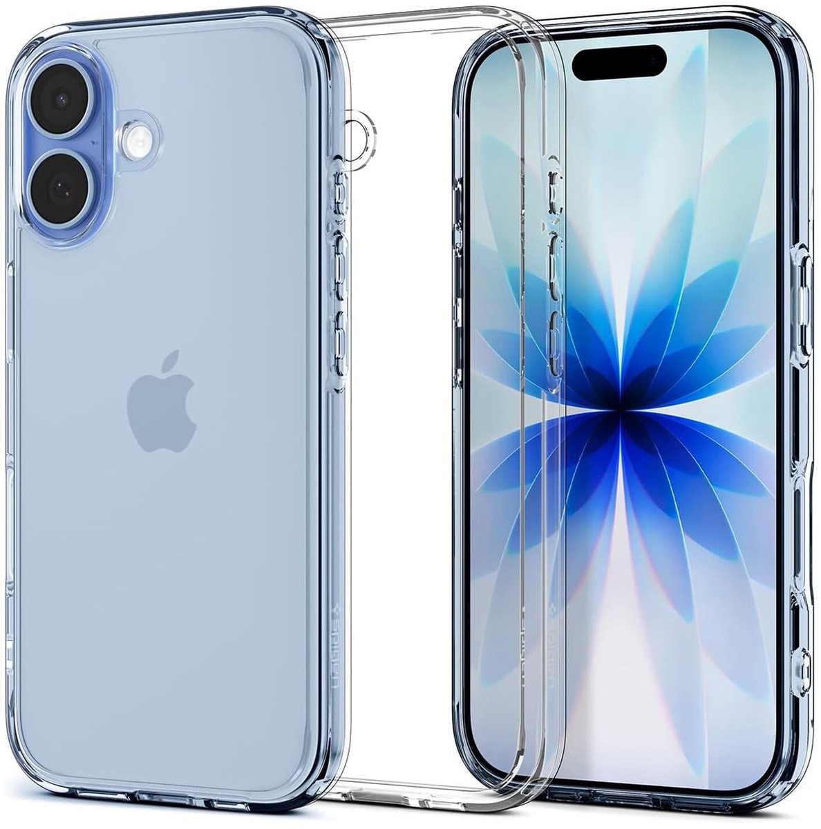 Spigen Ultra Hybrid Hoesje Geschikt voor Apple iPhone 17 - Back Cover met Air Cushion - Transparant