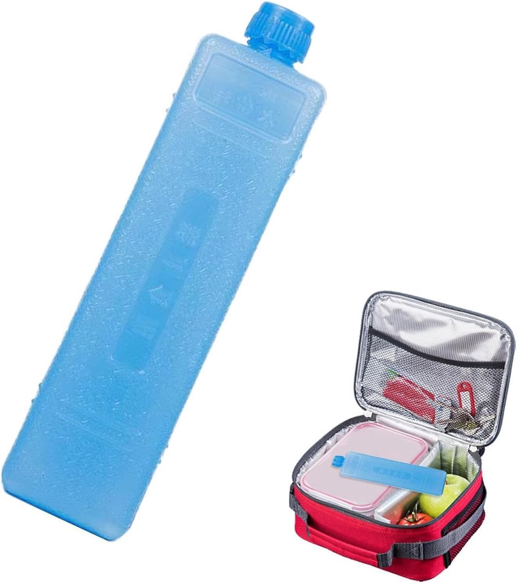 Herbruikbare Ijspakken - Koel elementen - Koel houden - Adaptive Freeze Expansion - 12 x 45 x 35 cm - Wit